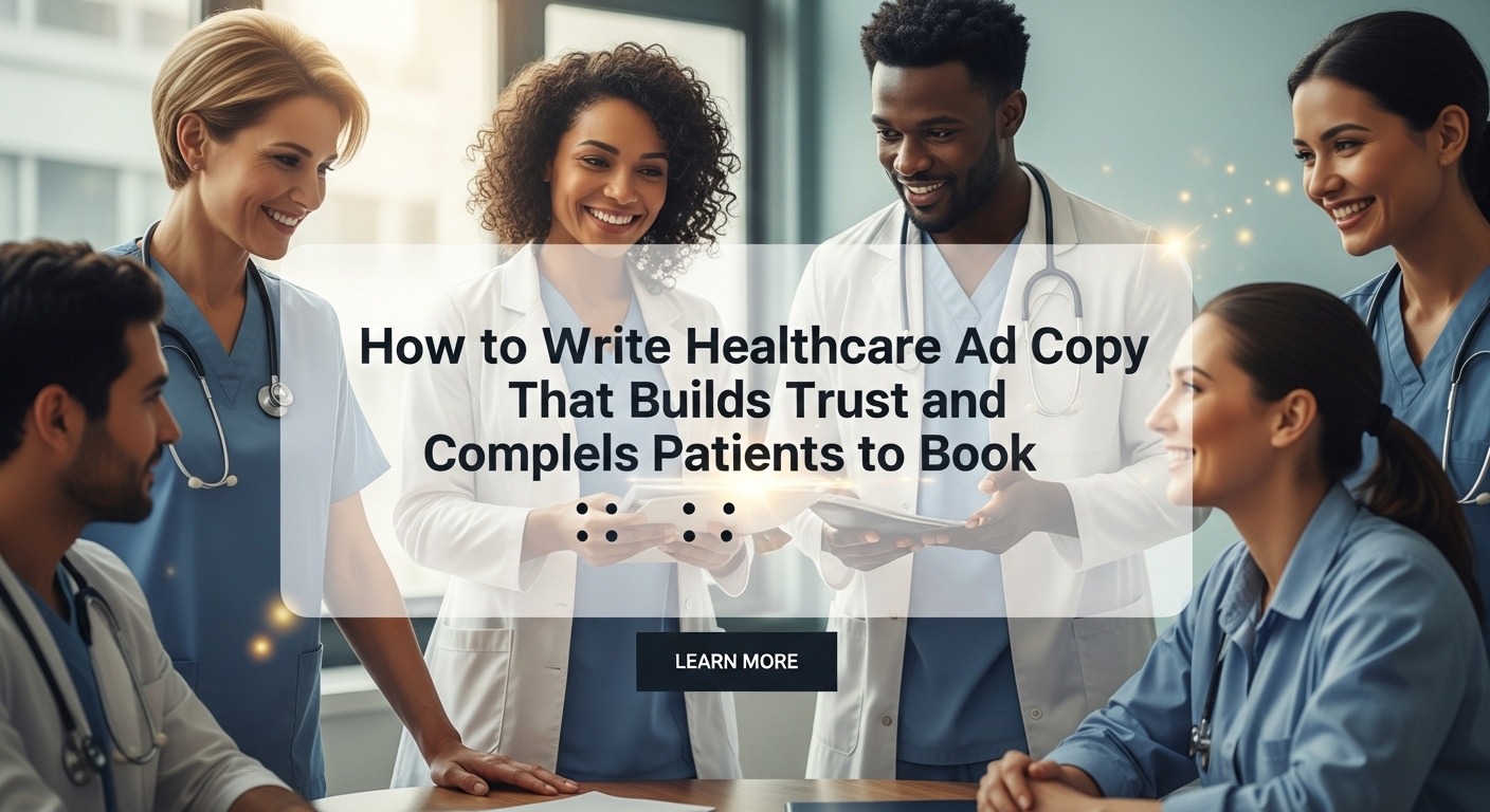 How to Write Healthcare Ad Copy That Builds Trust and Compels Patients to Book
