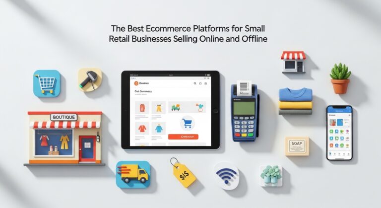 The Best Ecommerce Platforms for Small Retail Businesses Selling Online and Offline