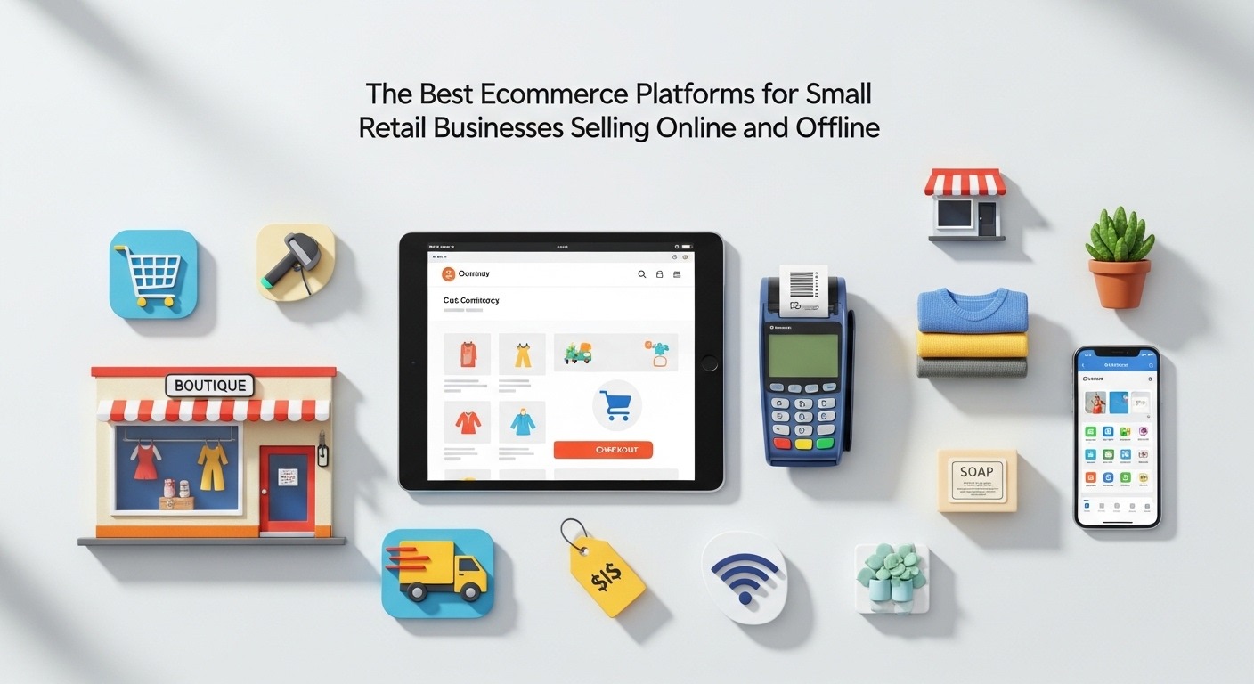 The Best Ecommerce Platforms for Small Retail Businesses Selling Online and Offline