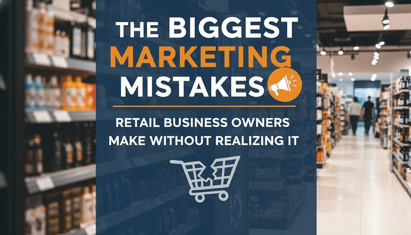 The Biggest Marketing Mistakes Retail Business Owners Make Without Realizing It