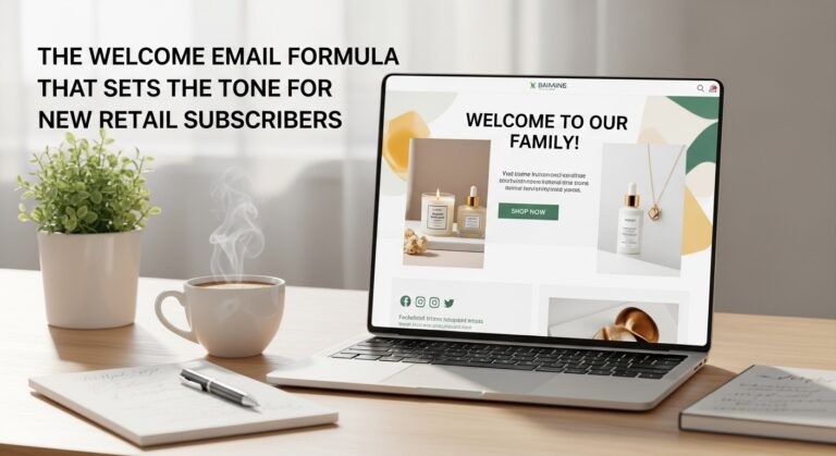 The Welcome Email Formula That Sets the Tone for New Retail Subscribers