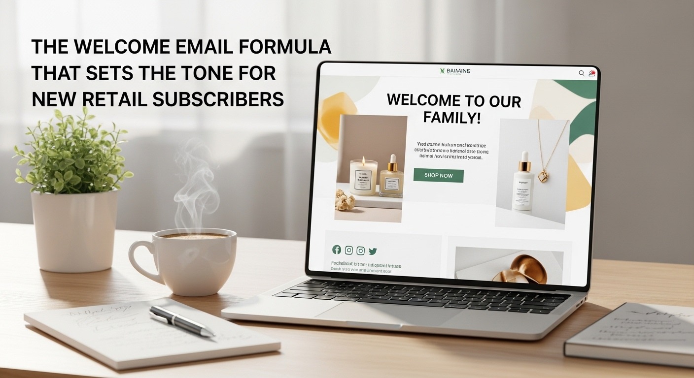 The Welcome Email Formula That Sets the Tone for New Retail Subscribers