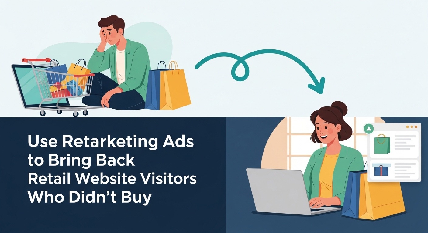 Use Retargeting Ads to Bring Back Retail Website Visitors Who Didn't Buy