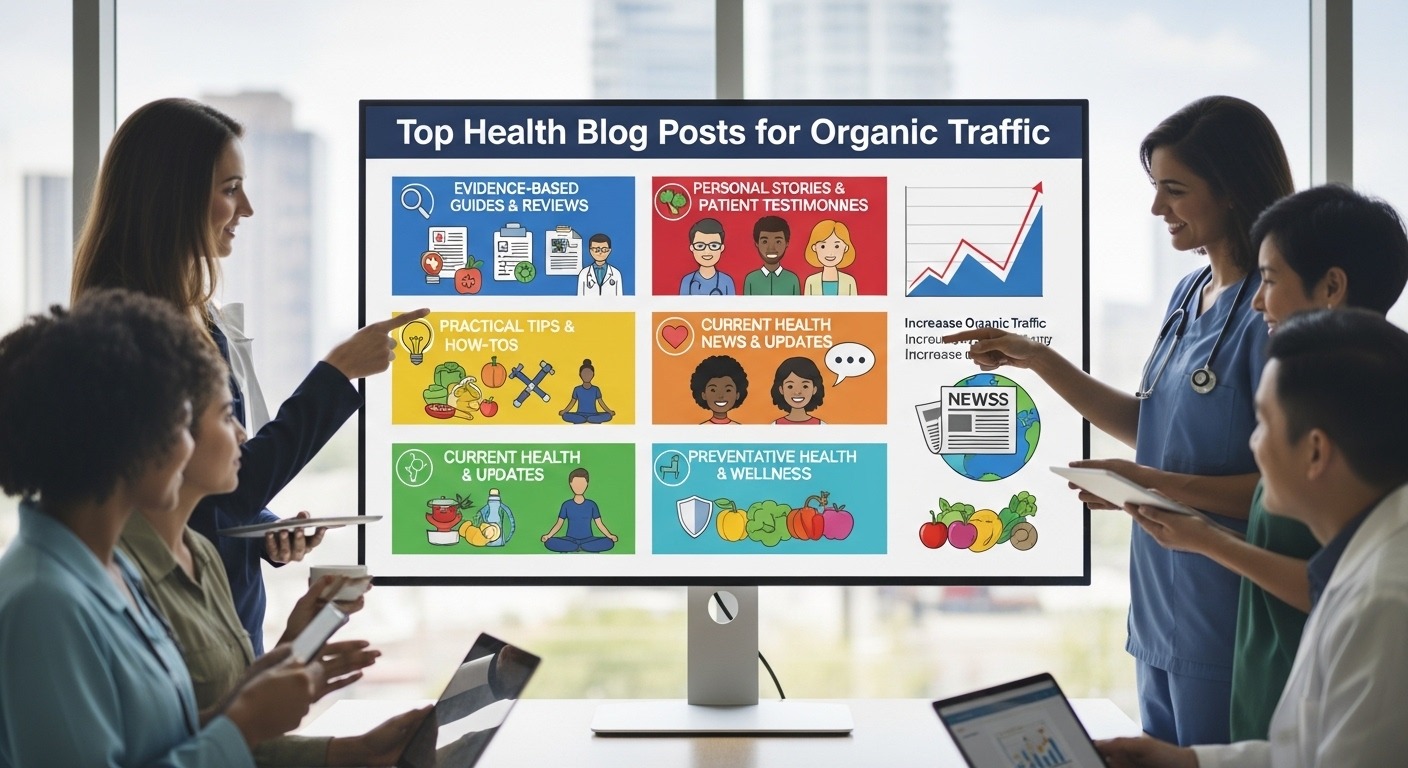 What Types of Health Blog Posts Attract the Most Organic Traffic to Medical Websites