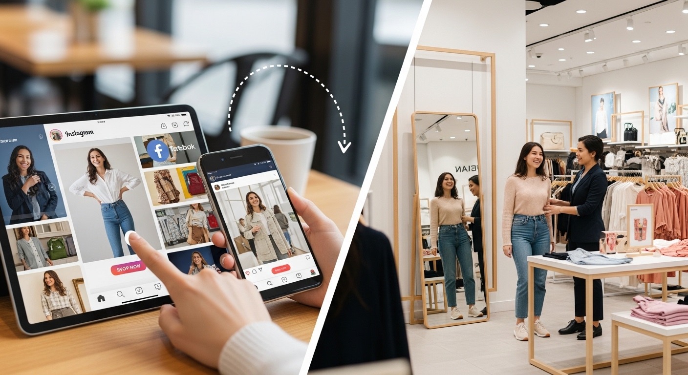 How to Build a Seamless Customer Journey From Social Media to Your Retail Store