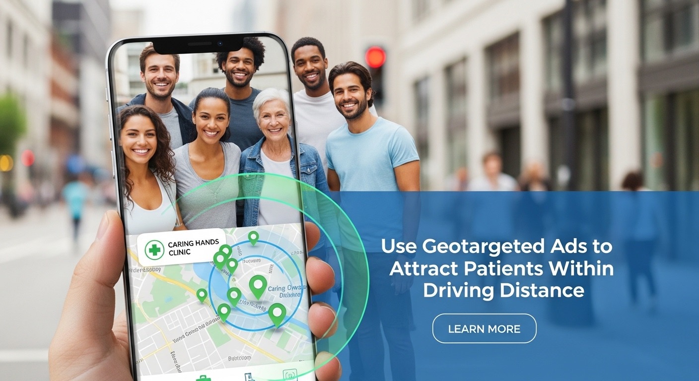 Use Geotargeted Ads to Attract Patients Within Driving Distance
