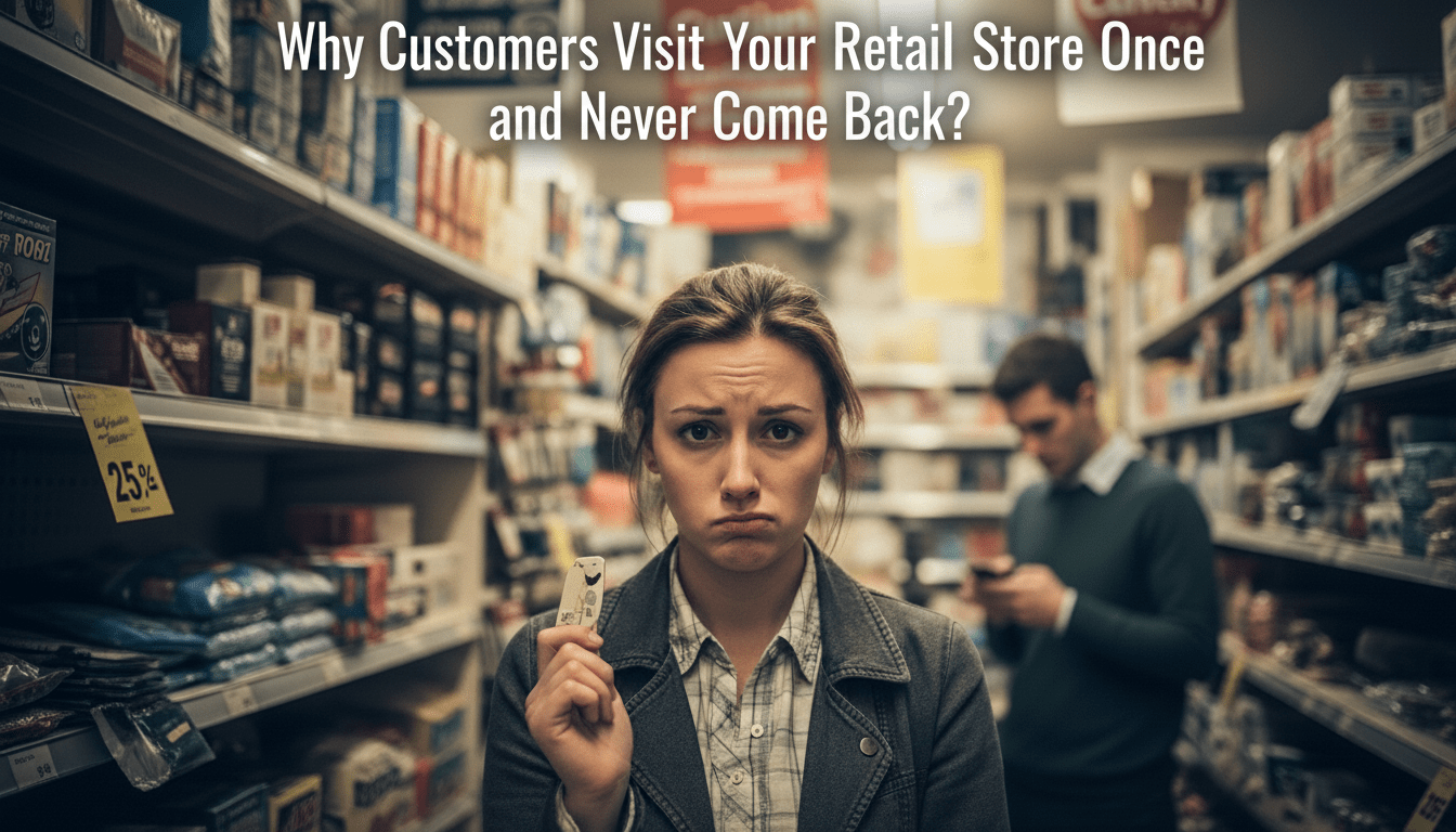 Why Customers Visit Your Retail Store Once and Never Come Back
