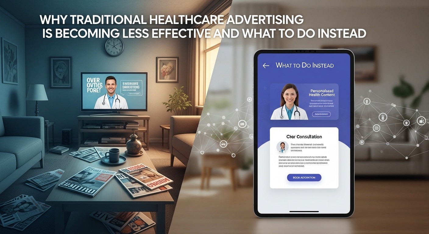 Why Traditional Healthcare Advertising Is Becoming Less Effective and What to Do Instead