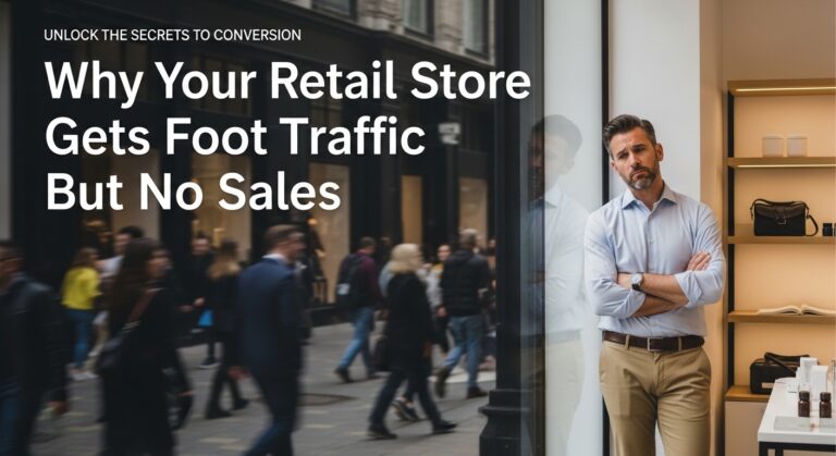 Why Your Retail Store Gets Foot Traffic But No Sales