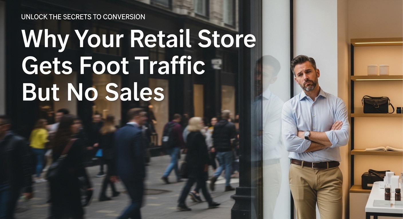 Why Your Retail Store Gets Foot Traffic But No Sales