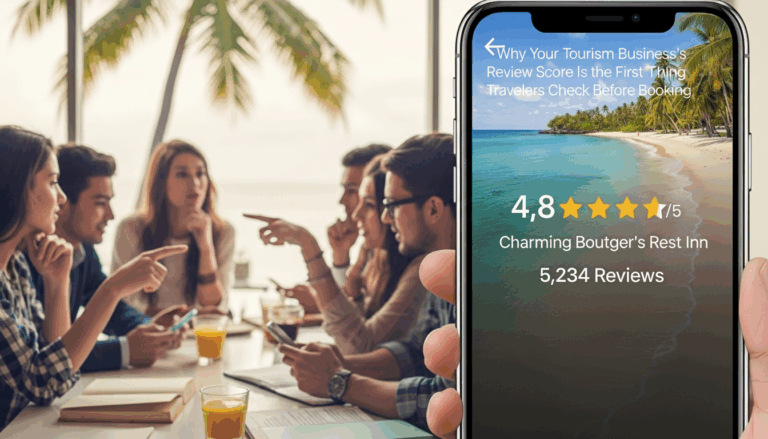 Why Your Tourism Business's Review Score Is the First Thing Travelers Check Before Booking