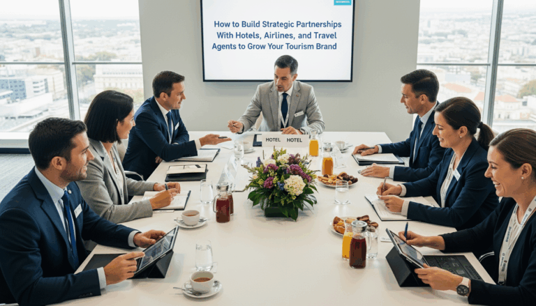 How to Build Strategic Partnerships With Hotels, Airlines, and Travel Agents to Grow Your Tourism Brand
