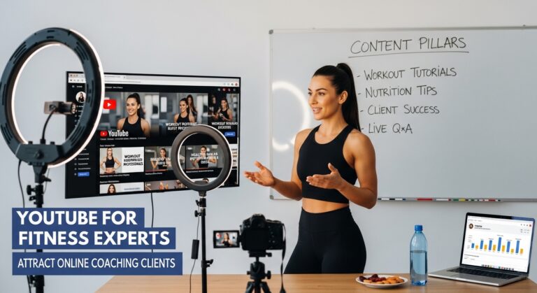 How to Use YouTube to Build Authority as a Fitness Expert and Attract Online Coaching Clients