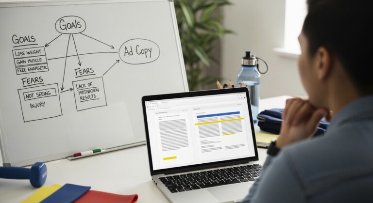 How to Write Fitness Ad Copy That Speaks Directly to Your Ideal Client's Goals and Fears