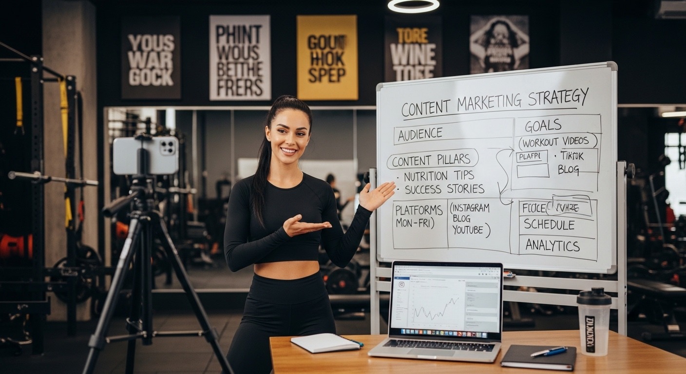How to Build a Content Marketing Strategy for Your Fitness Business From Absolute Scratch